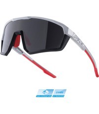 Очки FORCE Apex, черные линзы (черный/серый)