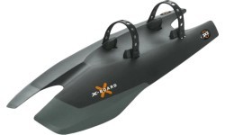 Крыло велосипедное SKS X-Board на раму, чёрно-серое