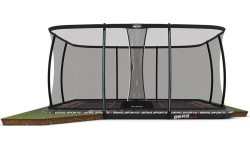 Батут BERG SPORTS Ultim Pro Bouncer FlatGround 5x5 с защитной сеткой XL