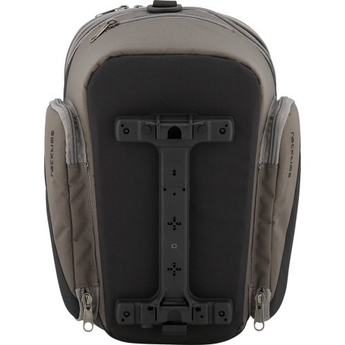 Сумка Racktime Talis Plus 2.0 на багажник, snap-it 2, 8l+7l (чёрная)