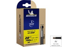 MICHELIN Air Stop Inner Tube 28" Auto-SV 48mm 700x33/46