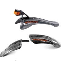 SKS Crusher Dirtboard Fender Set, plastic (black)
