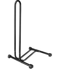 Velosipēda zemes stiprinājums, 1 velosipēds, tērauds (melns)