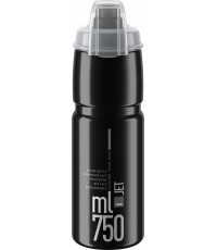 Ūdens pudele ELITE JET Plus 750ml (melna)