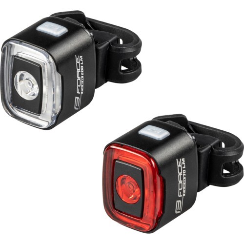 Lukturu komplekts FORCE FLEA // 200LM, USB-C