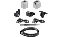 Lukturu komplekts FORCE FLEA // 200LM, USB-C