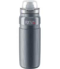 Elites pudele FLY MTB TEX Grey, pelēka, ar pelēku logotipu 750ml