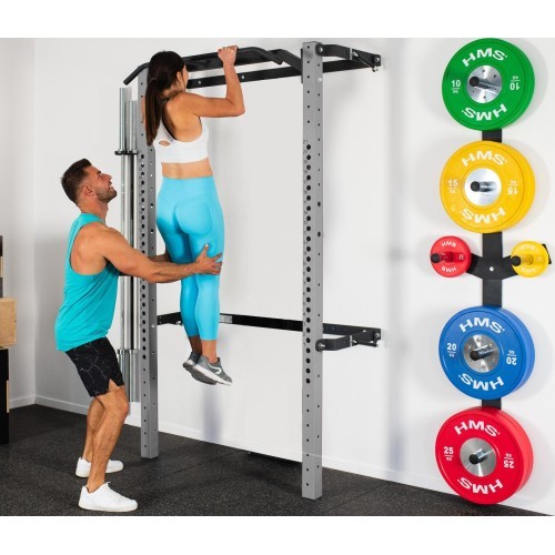 KLT23 FOLDING POWER RACK SILVER HMS