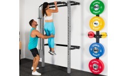 KLT23 FOLDING POWER RACK SILVER HMS