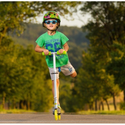 Scooter WORKER Racer Urban Boy with Light-Up Wheels