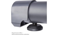 Puskomerciāls gaisa-magnētiskais eliptiskais trenažieris H5815 HMS Premium