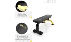 L8012 EXERCISE BENCH HMS PREMIUM