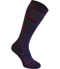 Bridgedale Ski Mountain Jr zeķes, violeti pelēkas/pelēkas krāsas - 070