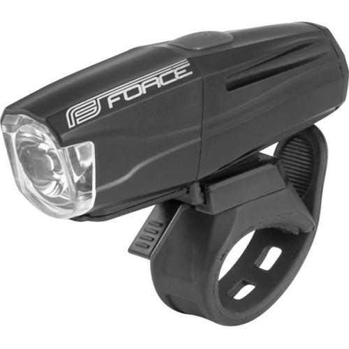 Передний фонарь FORCE Shark 500 USB (чёрный)