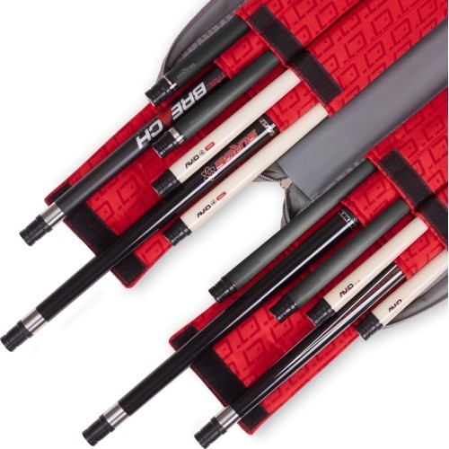 Мягкий чехол для бильярдных киёв Cuetec Pro Line, Speed Gray, 4x8, 85 см