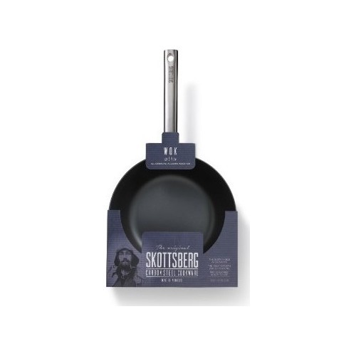 Carbon Steel Wok Pan Skottsberg 24cm
