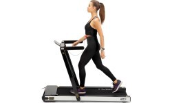 LOOP12 MULTI ЧЕРНАЯ ЭЛЕКТРИЧЕСКАЯ БЕГОВАЯ ДОРОЖКА СО СТОЛОМ HMS