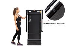 LOOP12 MULTI ЧЕРНАЯ ЭЛЕКТРИЧЕСКАЯ БЕГОВАЯ ДОРОЖКА СО СТОЛОМ HMS