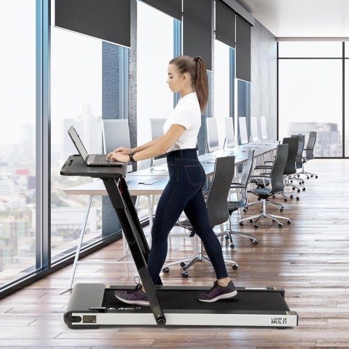 LOOP12 MULTI ЧЕРНАЯ ЭЛЕКТРИЧЕСКАЯ БЕГОВАЯ ДОРОЖКА СО СТОЛОМ HMS