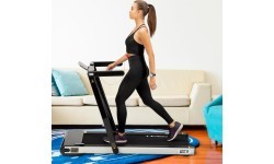 LOOP12 MULTI ЧЕРНАЯ ЭЛЕКТРИЧЕСКАЯ БЕГОВАЯ ДОРОЖКА СО СТОЛОМ HMS