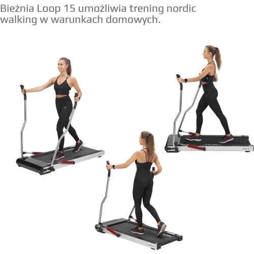 LOOP15  ELECTRIC TREADMILL FOR NORDIC WALKING HMS