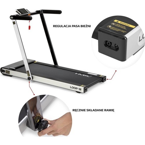 ЭЛЕКТРИЧЕСКАЯ БЕГОВАЯ ДОРОЖКА HMS LOOP12 GREY