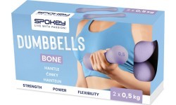 Neoprēna hanteļu komplekts Spokey BONE 2x 0,5 kg