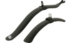 Purvasaugių komplektas FORCE 16-20" (plastikiniai, juodi)