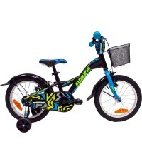 Велосипед 4KIDS Blaze 16", размер 10" (25,5 см), черный