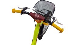 Velosipēds 4KIDS Lion 16", izmērs 10" (25,5 cm) (alumīnijs, dzeltens)