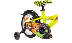 Velosipēds 4KIDS Lion 16", izmērs 10" (25,5 cm) (alumīnijs, dzeltens)