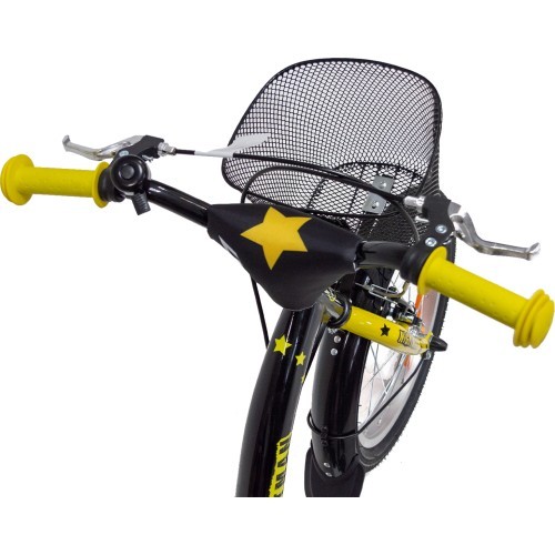 Детский велосипед 4KIDS Nightman 16", рама 10" (25,5 см), стальной, чёрно-синий