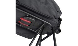 Velosipēda soma uz bagāžnieka KLICKFIX Rackpack 1, 10 l (melna)