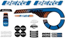 Buddy 2.0 - Sticker set B-Orange