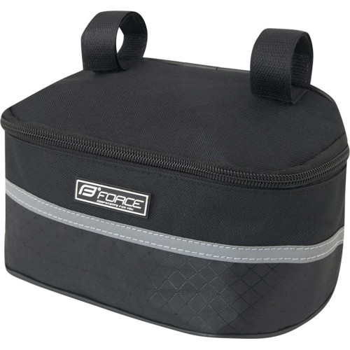 Velosipēda stūres grozs Force Roller, 1,9l, melns