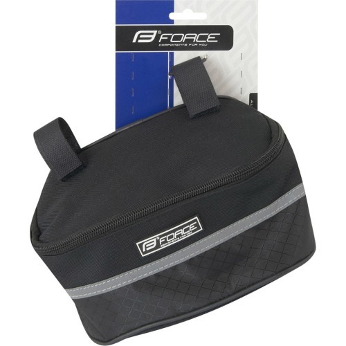 Velosipēda stūres grozs Force Roller, 1,9l, melns