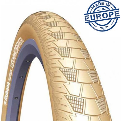 Покрышка Rubena CityHopper Classic 700x50C (52-622) V99, камерная (кремовая)