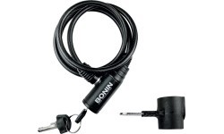 BONIN cable lock with key and bracket, 6 x 1000 mm