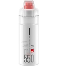 Elite Jet Plus Water Bottle // 550 ml, with lid (transparent)