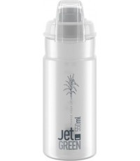 Бутылка для воды ELITE Jet Green 550ml (прозрачная/светло-серая)
