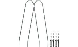 SKS Velo 55 Cross Fender Mounting Part