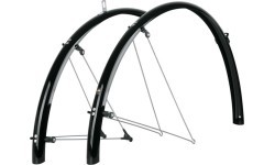 Dubļusargu komplekts SKS Bluemels Shiny 35mm 28" (melns)