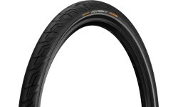Riepa Continental Ride City Reflex 700 x 45C (47-622) // kameras tips, aizsardzība pret caurdūrumiem, atstarojoša svītra