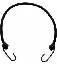 Gumijas zābaks ar āķi, 80 cm (melns)