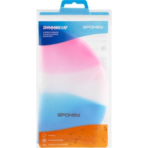 Silicone swimming cap Spokey ABSTRACT