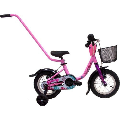4KIDS Funzy Bunny 12" (tērauda, rozā)