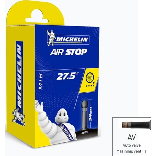 Michelin AIR STOP 27.5x1.9/2.7 AUTO-SV inner tube