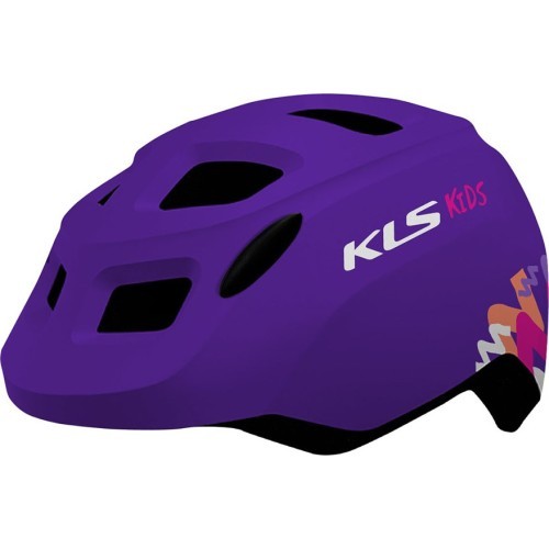 KLS Zigzag 022 Helmet, XS/S 45-49 cm (Violet)