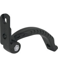 Aizmugurējā atstarotāja turētājs, uz rāmja, plastmasas (melns)