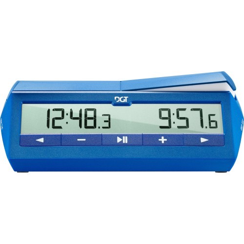 DGT 1500 digital chess clock blue